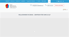 Desktop Screenshot of mehrgenerationenhaus-germering.de